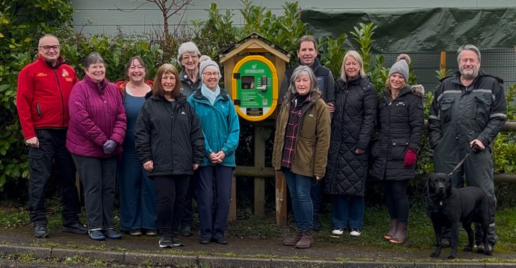 Blackham Village Defibrillator – Crowborough CFR